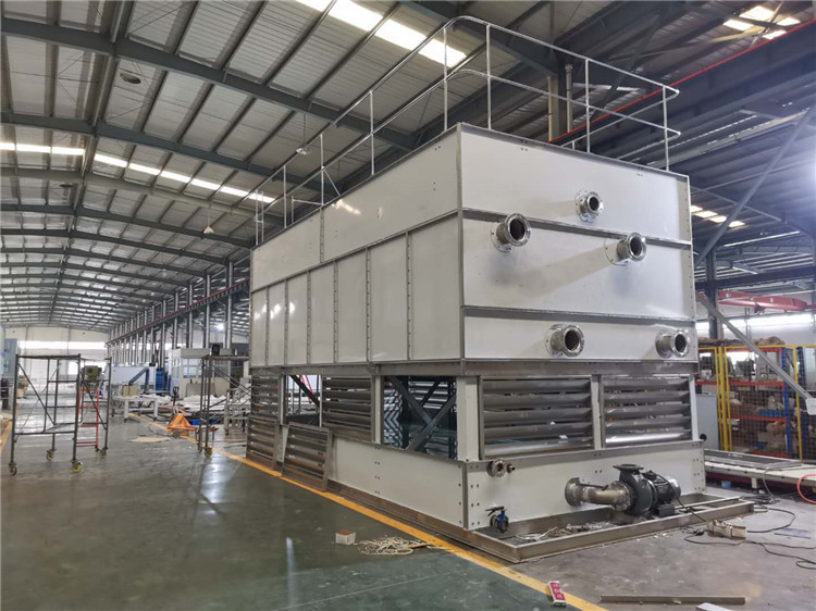 閉式冷卻塔的組成部分